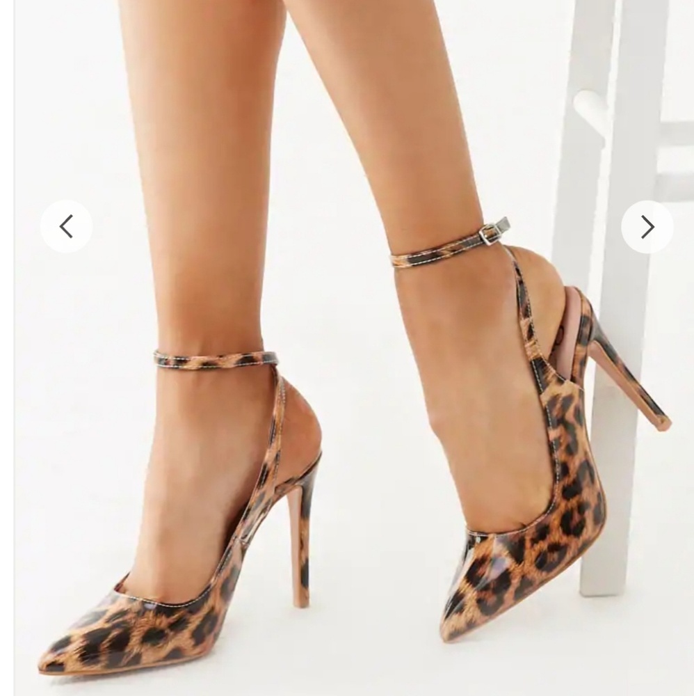 Leopard heels